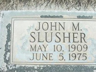 John M. Slusher on Sysoon