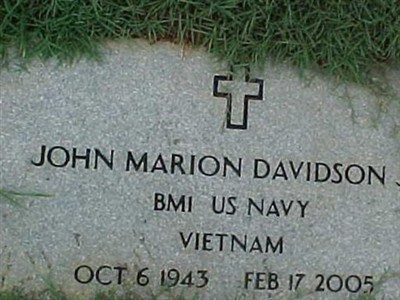 John Marion Davidson, Jr on Sysoon