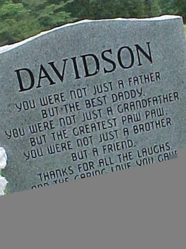 John Marion Davidson, Jr on Sysoon