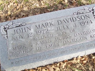 John Mark Davidson on Sysoon