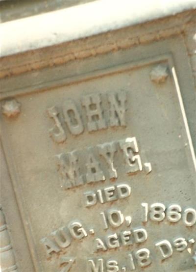 John Maye on Sysoon