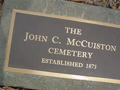 John McCuiston Cemetery on Sysoon