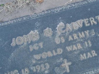 John N Calvert on Sysoon