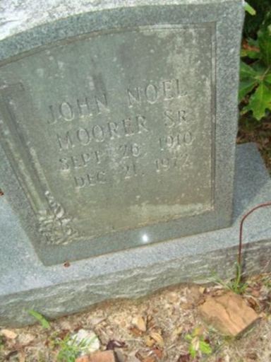 John Noel Moorer, Sr on Sysoon