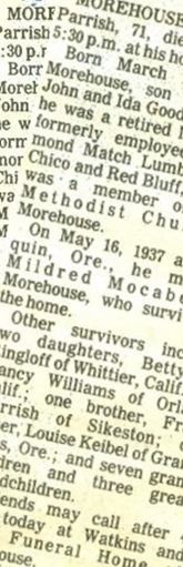 John O. Parrish on Sysoon