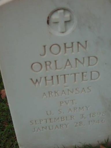John Orland Whitted on Sysoon