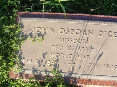 John Osborn Dice on Sysoon