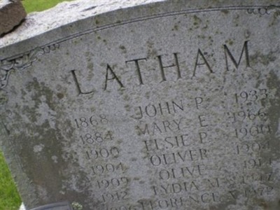 John P Latham on Sysoon