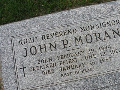 John P Moran on Sysoon