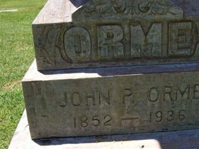 John P Orme on Sysoon