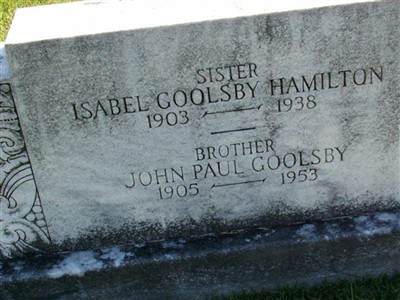 John Paul Goolsby on Sysoon