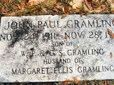 John Paul Gramling on Sysoon