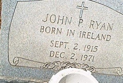 John Perdue Ryan on Sysoon