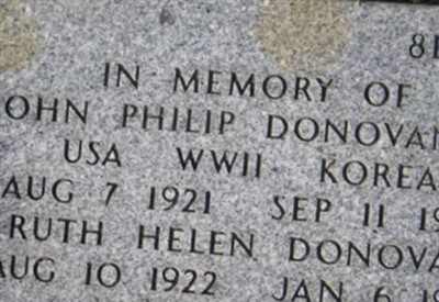 John Philip Donovan, Jr on Sysoon