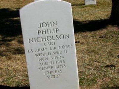 JOHN PHILIP "NICK or PHIL" NICHOLSON on Sysoon