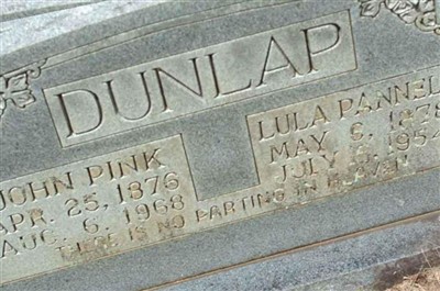 John Pink Dunlap on Sysoon