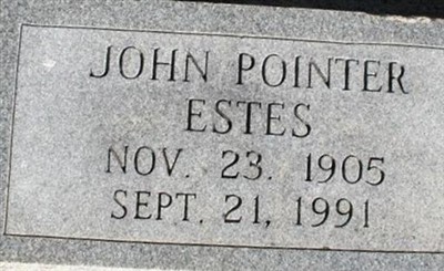 John Pointer Estes on Sysoon