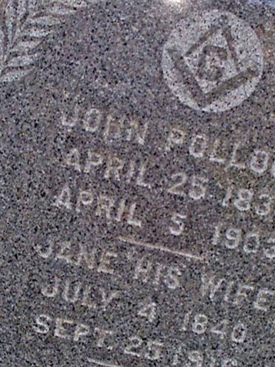 John Pollock on Sysoon