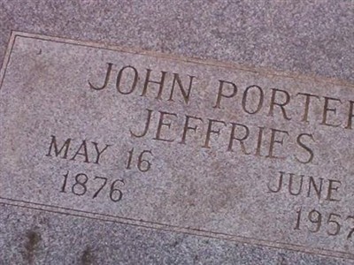 John Porter Jeffries on Sysoon