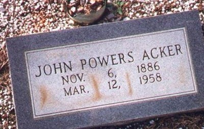 John Powers Acker on Sysoon