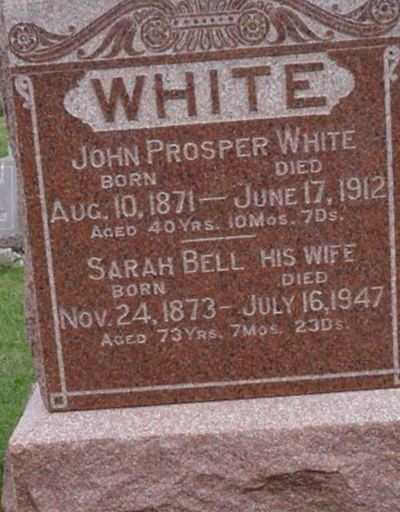 John Prosper White on Sysoon