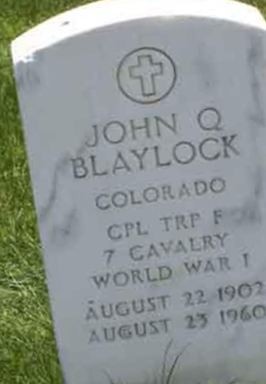 John Q Blaylock on Sysoon