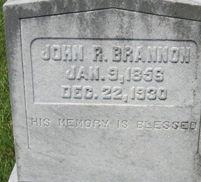 John R. Brannon on Sysoon