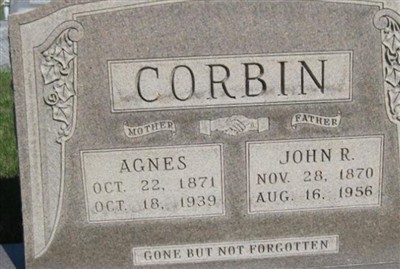John R Corbin on Sysoon