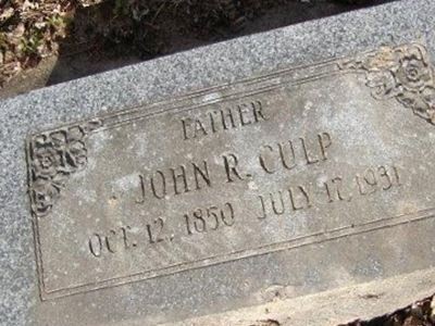 John R Culp on Sysoon