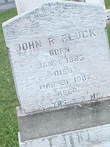 John R Fluck on Sysoon
