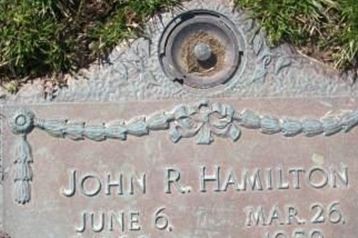 John R. Hamilton on Sysoon