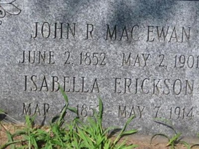John R MacEwan on Sysoon