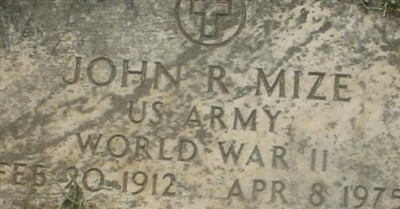 John R. Mize on Sysoon