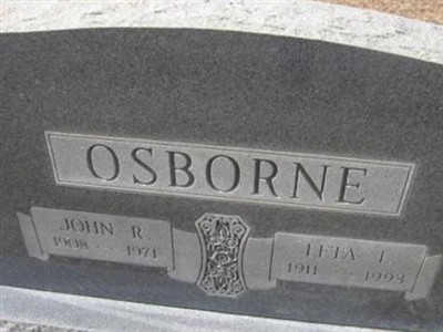 John R. Osborne on Sysoon