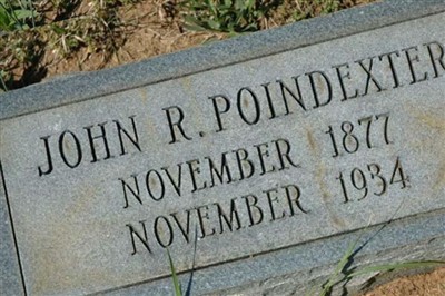 John R. Poindexter on Sysoon
