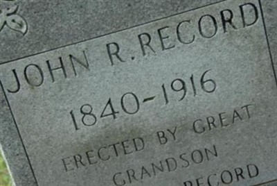 John R. Record on Sysoon