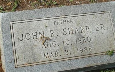 John R. Sharp, Sr on Sysoon