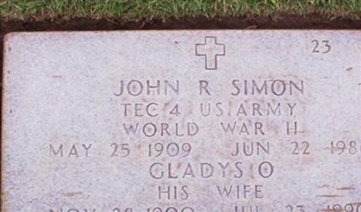 John R Simon on Sysoon