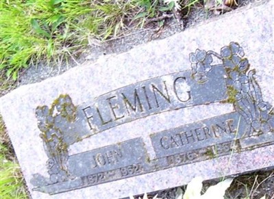 John Robert Grant Fleming on Sysoon