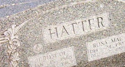 John Roscoe Hatter on Sysoon