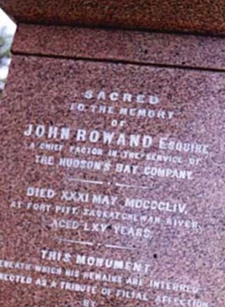 John Rowand on Sysoon