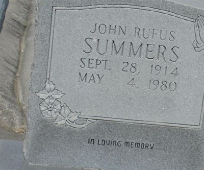 John Rufus Summers on Sysoon