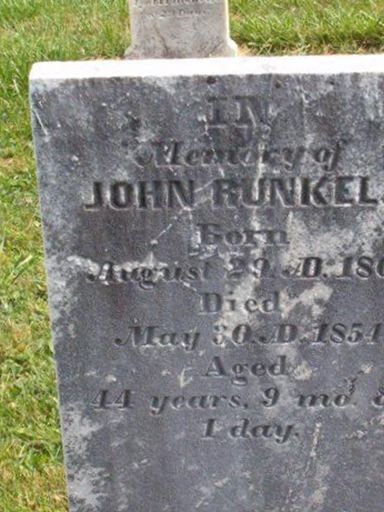 John Runkel on Sysoon