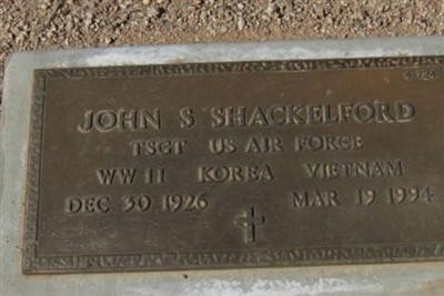 John S. Shackelford on Sysoon