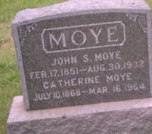 John Samuel Moye on Sysoon