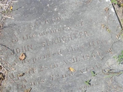 John Slaughter on Sysoon