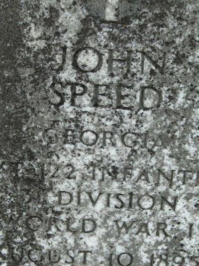John Speed on Sysoon