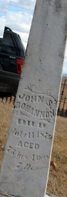 John Strother Bohannon on Sysoon