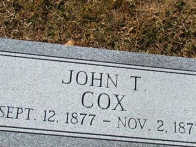 John T Cox on Sysoon
