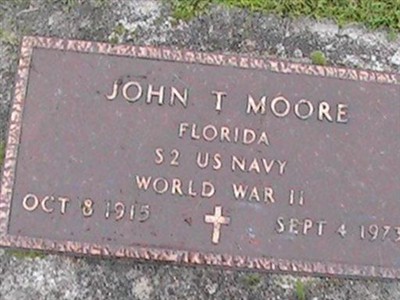 John T Moore on Sysoon